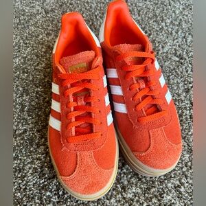 Suede Adidas Gazelles. Women’s 6.5